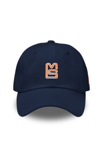 Classic Dad Hat Navy Front